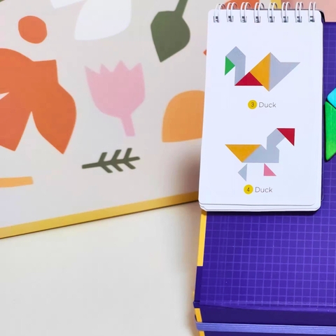 Bộ đồ chơi lắp ráp thông minh – Tangram Cấp độ nâng cao (2 người chơi)