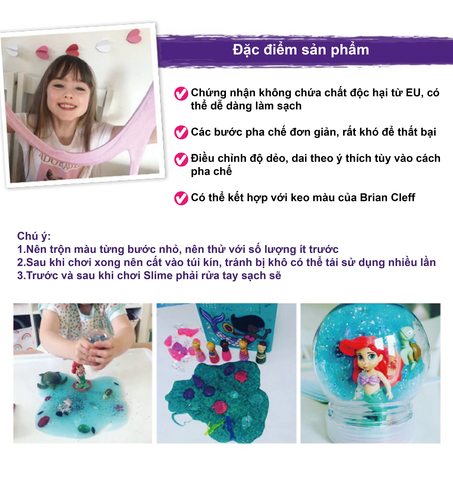 Big Colour đồ chơi Slime - Chất nhờn ma quái DIY 300ml từ Anh Quốc nhà Brian Clegg
