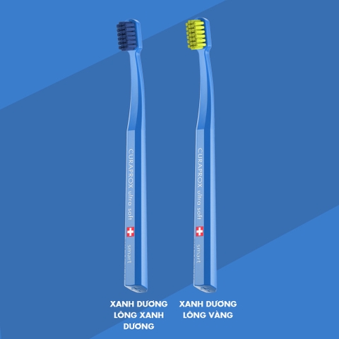 Bàn chải răng trẻ em Curaprox CS Kids 5500 Ultra Soft -  Xanh Dương