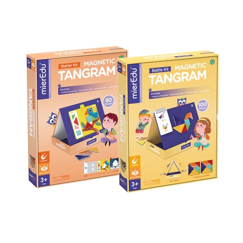 Bộ đồ chơi lắp ráp thông minh mierEdu - Tangram [mierEdu Magnetic Tangram Kits]