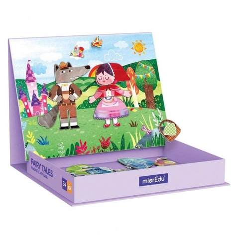 Hộp trò chơi lắp ghép nam châm sáng tạo mierEdu [Magnetic Art Case]