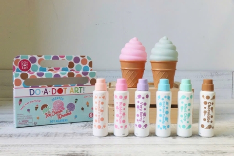 Bút chấm màu, an toàn cho bé - Do A Dot Art - 6 màu vị kem
