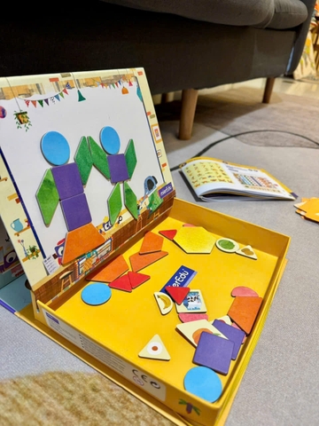 Lắp ráp sáng tạo cùng nam châm _ Hình học nâng cao