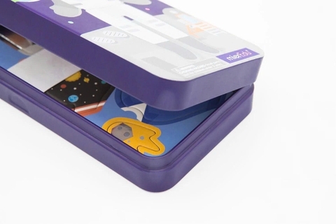 Hộp bút kèm mảnh ghép nam châm _Phi hành gia