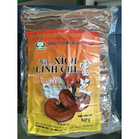 [Chính hãng] Nấm Linh Chi Nhật Thượng Hạng (Linh Chi Đỏ) Cắt Lát 500g: Tăng Sức Đề Kháng, Bồi Bổ, Thanh Lọc Cơ Thể.