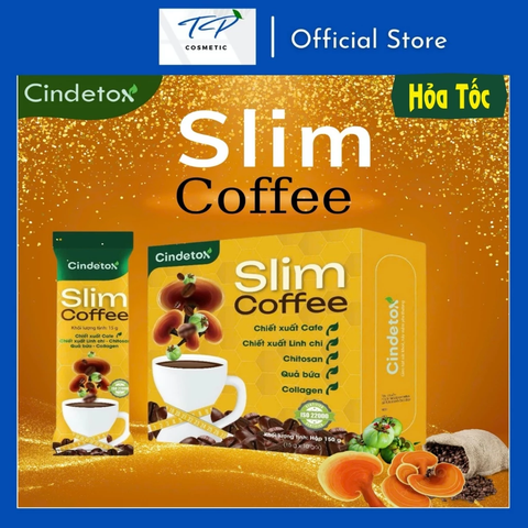 Cà Phê Giảm Cân Cindetox 150g : hỗ trợ giảm cân hiệu quả, cà phê nguyên chất