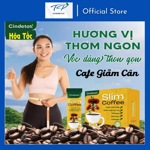 Cà Phê Giảm Cân Cindetox 150g : hỗ trợ giảm cân hiệu quả, cà phê nguyên chất