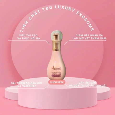 Tinh Chất Huyết Thanh Tế Bào Gốc Luxury Exosome Ampoule Puderma 50ml - nâng cấp từ tế bào gốc