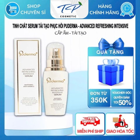 Tinh Chất Dưỡng Da Puderma Intensive Serum 60ml – Cấp ẩm sâu, hỗ trợ tái tạo & làm dịu da