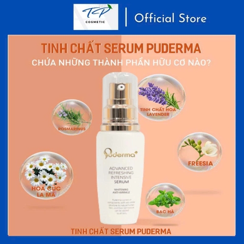 Tinh Chất Dưỡng Da Puderma Intensive Serum 60ml – Cấp ẩm sâu, hỗ trợ tái tạo & làm dịu da
