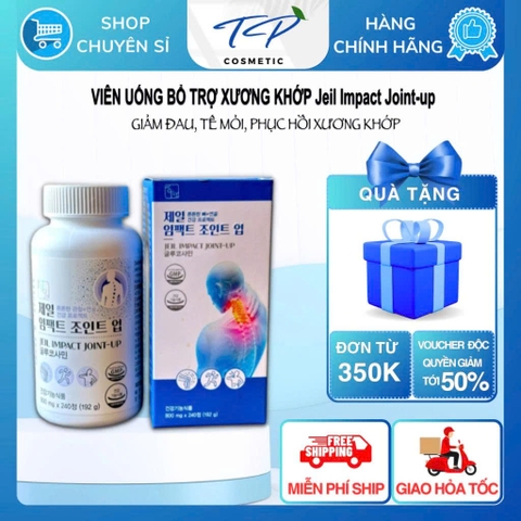 Viên uống xương khớp hỗ trợ giảm đau, tê mỏi, phục hồi xương khớp Jeil Impact Joint-up (Puderma)