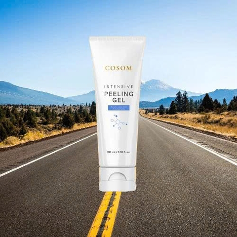 Tẩy Da Chết COSOM INTENSIVE PEELING GEL Hàn Quốc: Loại bỏ tế bào chết, giúp hấp thụ mỹ phẩm tốt hơn.