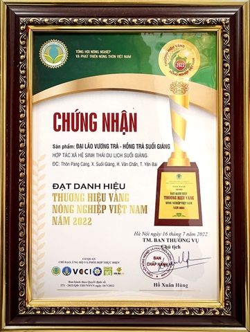 Trà Du lịch Yên Bái - Hồng trà shan tuyết cổ thụ 50g
