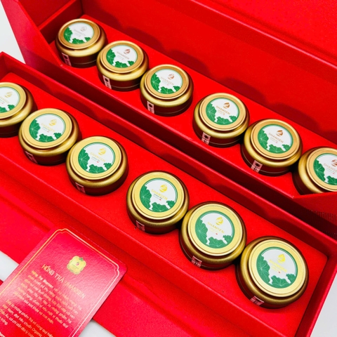 Bộ Quà Tết Bính Ngọ 2026 Mã Đáo Thành Công - Hồng trà Shansen 12
