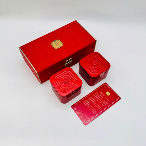 Bộ Quà Tết Bính Ngọ 2026 Mã Đáo Thành Công - Hồng trà Shansen 14