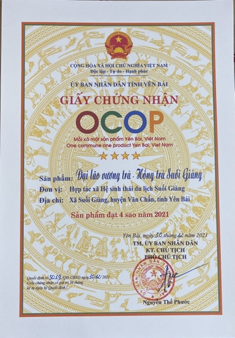 Trà Du lịch Yên Bái - Hồng trà shan tuyết cổ thụ 50g
