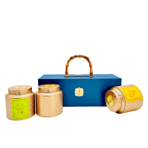 Bộ Quà Tết Bính Ngọ 2026 - Tam Đại Danh Trà Shansen