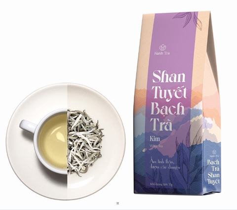 Bạch Trà Kim 75g - Chè Shan Tuyết Tây Côn Lĩnh cao cấp