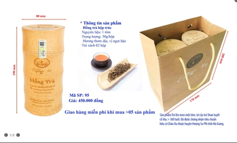 HỒNG TRÀ SHAN TUYẾT  50g