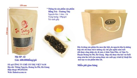 HỒNG TRÀ TRƯỜNG THỌ (100g)