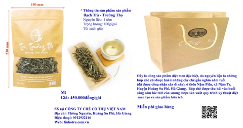 BẠCH TRÀ - TRÀ TRƯỜNG THỌ