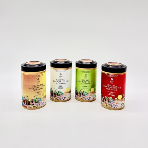 Trà Du lịch Yên Bái - Hoàng trà shan tuyết cổ thụ 50g