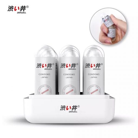 [Hộp 9 viên 1200mg gel] Bao Cao Su Viên Nang Kéo Dài Thời Gian – Love Extend Delay Condoms Capsule