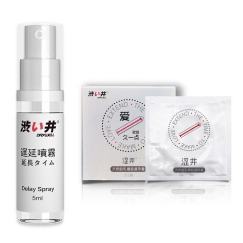 Combo 8: Mua 1 Xịt Kéo Dài %ml Tặng 1 Bao Cao Su Kéo Dài Thời Gian (hộp 3c)