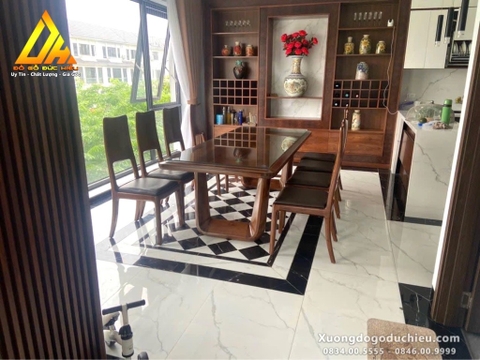 Bàn ăn 8 Ghế hiện đại