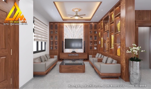 Hệ Vách Tủ Kệ và Phòng Khách