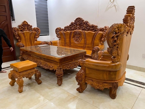 Hoàng Gia Gõ Đỏ Nguyên Khối