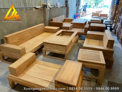 Sofa zito chân hươu mộc thô