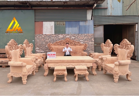 Bộ Hoàng Gia Gõ Đỏ Pachy 10 món(Hải Phòng)