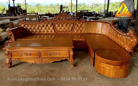 Bộ Sofa Hoàng Gia Nguyên Khối Vip