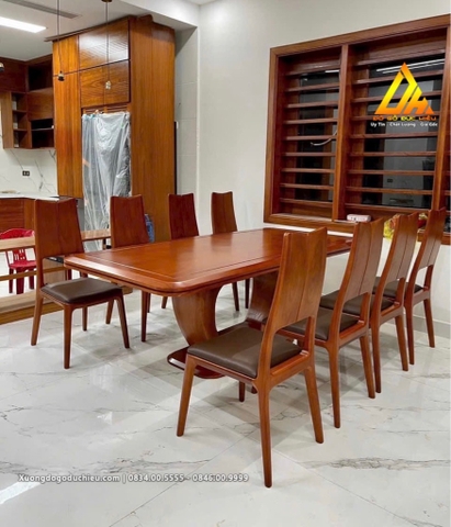 Bàn Ăn chữ U hiện đại