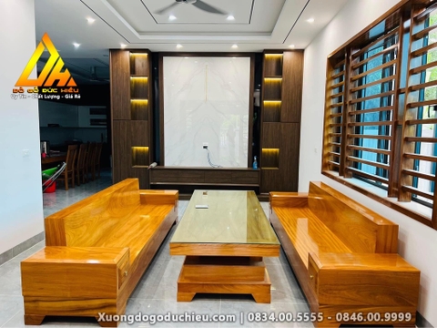 Sofa Nguyên Khối 2 Ghế Dài