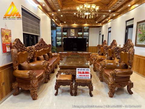 Combo Hoàng Gia + Kệ Tivi + Bàn Ăn