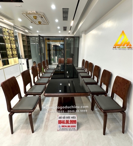 Bàn Ăn Luxury hiện đại 14 ghế(Hải Dương)