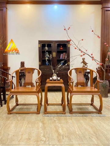 Bộ 3 Minh Đế gỗ Hương Lào