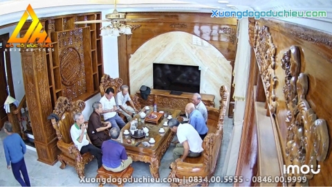 Combo Bộ Hoàng Gia + Kệ Tivi (Ninh Bình)