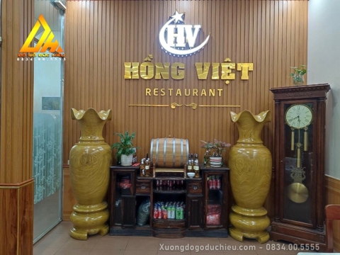 Lục Bình Cẩm Vàng(Nhà Hàng Hồng Việt)