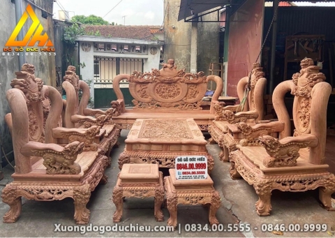 Bộ Nghê 10 món sản phẩm mộc