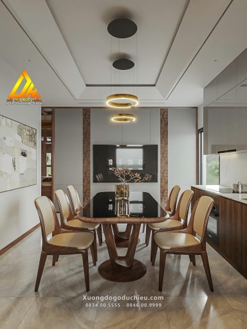 Bàn Ăn 6 Ghế theo thiết kế