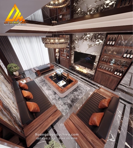 Combo Phòng Khách Vip nhà mặt phố