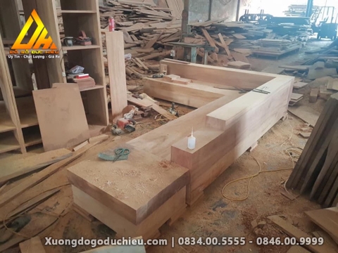 Sofa Nguyên Khối (Mộc thô)