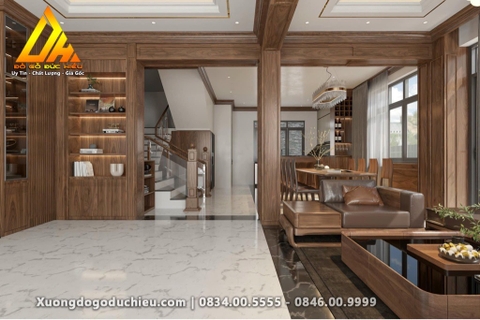 Combo Phòng Khách Sofa Đùi Gà