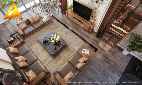 Combo Phòng Khách+Vách Ngăn+Phòng Ngủ
