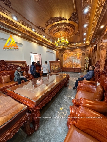 Hoàng Gia Nguyên Khối hương đá + Kệ tivi+đồng hồ