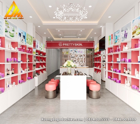 bản 3D Tiệm Mỹ Phẩm(Đản Dị Đông Anh HN)