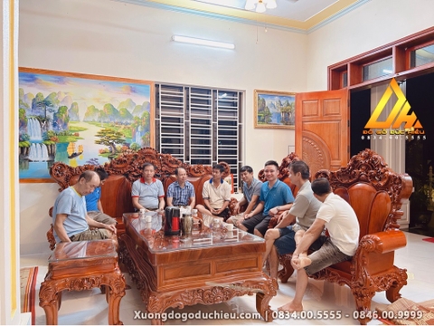 Bộ Hoàng Gia gõ đỏ 6 món(Bán về Bắc Giang)